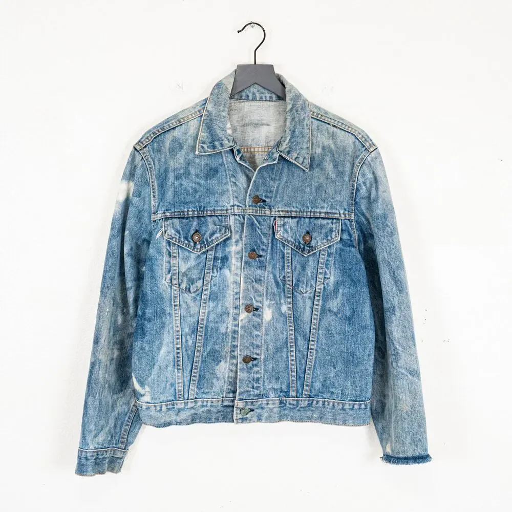 Vintage Levi's 68-70s Type 3 Denim Jacket Bleached Medium fit